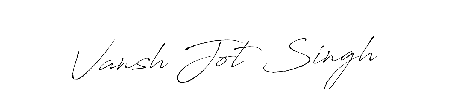 Similarly Antro_Vectra is the best handwritten signature design. Signature creator online .You can use it as an online autograph creator for name Vansh Jot Singh. Vansh Jot Singh signature style 6 images and pictures png