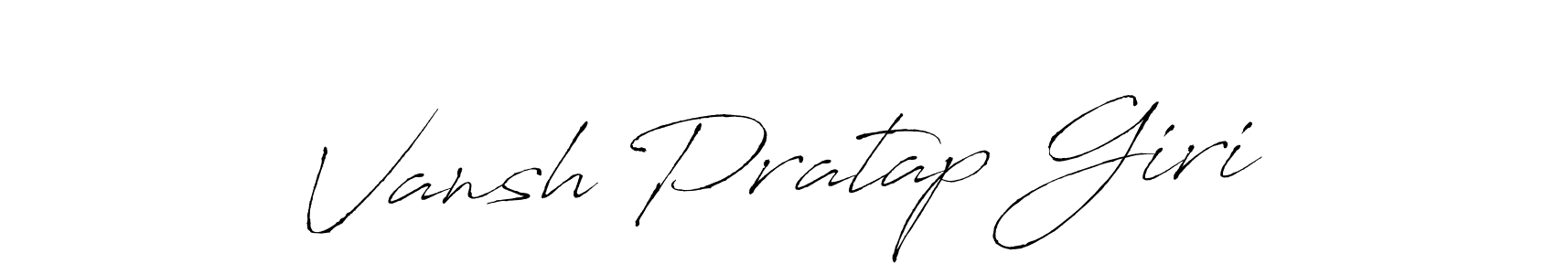 You should practise on your own different ways (Antro_Vectra) to write your name (Vansh Pratap Giri) in signature. don't let someone else do it for you. Vansh Pratap Giri signature style 6 images and pictures png