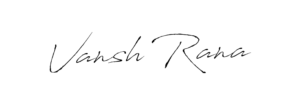 How to Draw Vansh Rana signature style? Antro_Vectra is a latest design signature styles for name Vansh Rana. Vansh Rana signature style 6 images and pictures png