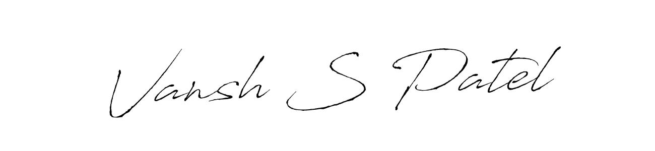 Here are the top 10 professional signature styles for the name Vansh S Patel. These are the best autograph styles you can use for your name. Vansh S Patel signature style 6 images and pictures png