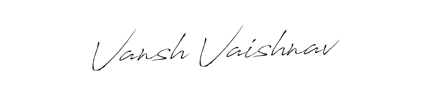 Similarly Antro_Vectra is the best handwritten signature design. Signature creator online .You can use it as an online autograph creator for name Vansh Vaishnav. Vansh Vaishnav signature style 6 images and pictures png
