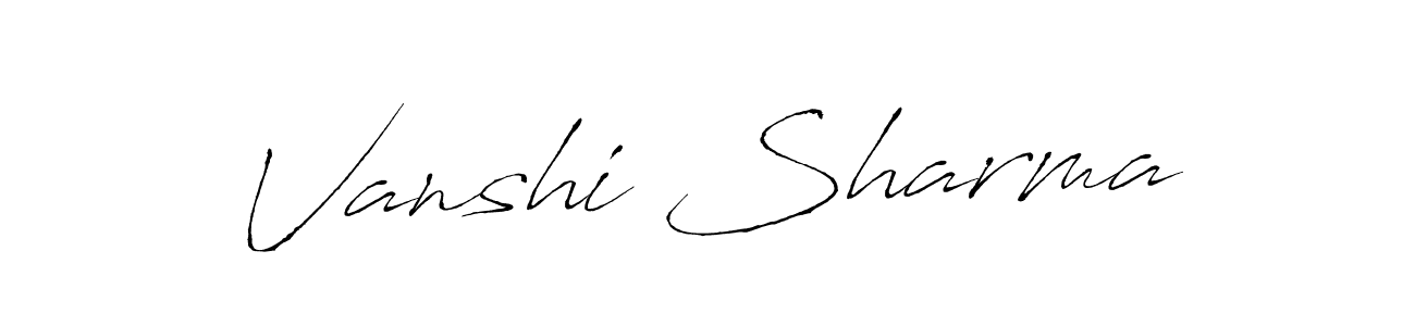 Here are the top 10 professional signature styles for the name Vanshi Sharma. These are the best autograph styles you can use for your name. Vanshi Sharma signature style 6 images and pictures png