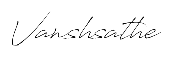 The Antro_Vectra lettering style adds unique flourish to name Vanshsathe. Stand out with a custom digital autograph made in seconds. Vanshsathe signature style 6 images and pictures png