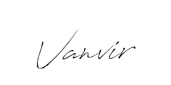 How to Draw Vanvir signature style? Antro_Vectra is a latest design signature styles for name Vanvir. Vanvir signature style 6 images and pictures png