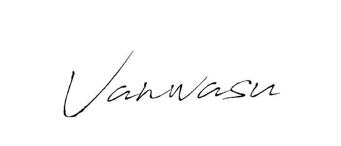 How to make Vanwasu signature? Antro_Vectra is a professional autograph style. Create handwritten signature for Vanwasu name. Vanwasu signature style 6 images and pictures png