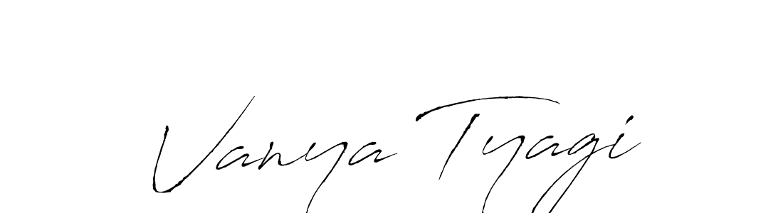 You can use this online signature creator to create a handwritten signature for the name Vanya Tyagi. This is the best online autograph maker. Vanya Tyagi signature style 6 images and pictures png