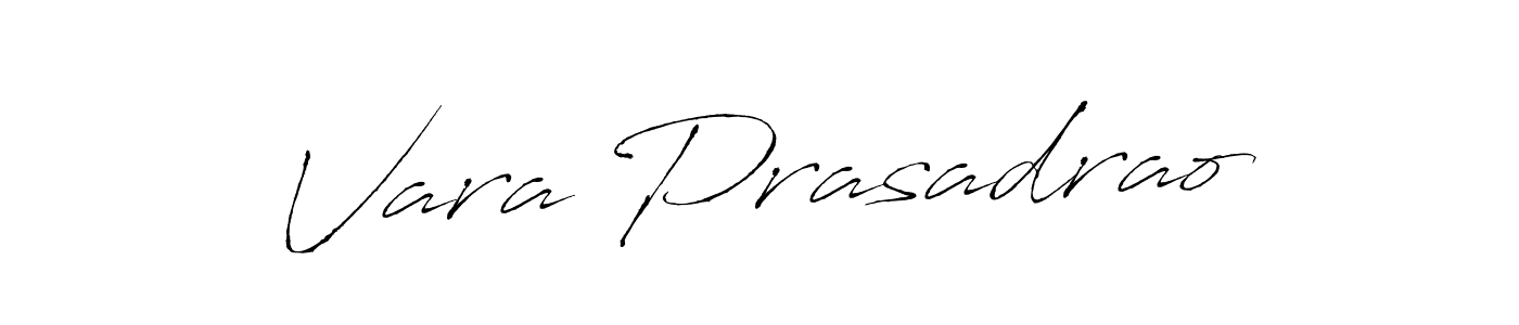It looks lik you need a new signature style for name Vara Prasadrao. Design unique handwritten (Antro_Vectra) signature with our free signature maker in just a few clicks. Vara Prasadrao signature style 6 images and pictures png