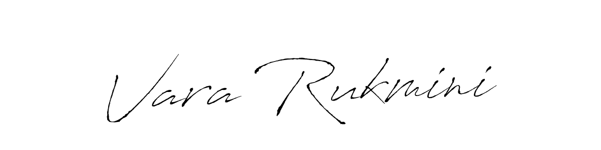 You should practise on your own different ways (Antro_Vectra) to write your name (Vara Rukmini) in signature. don't let someone else do it for you. Vara Rukmini signature style 6 images and pictures png
