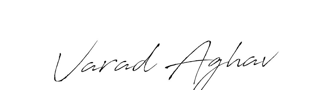 The best way (Antro_Vectra) to make a short signature is to pick only two or three words in your name. The name Varad Aghav include a total of six letters. For converting this name. Varad Aghav signature style 6 images and pictures png