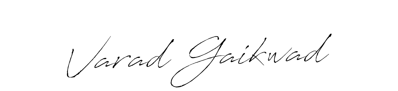 How to make Varad Gaikwad signature? Antro_Vectra is a professional autograph style. Create handwritten signature for Varad Gaikwad name. Varad Gaikwad signature style 6 images and pictures png