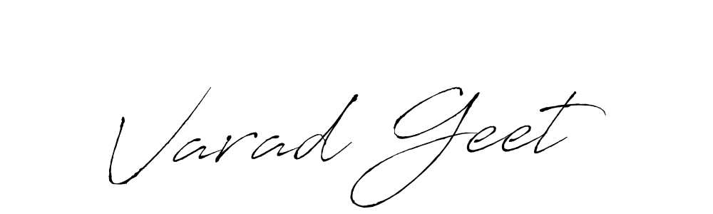 if you are searching for the best signature style for your name Varad Geet. so please give up your signature search. here we have designed multiple signature styles  using Antro_Vectra. Varad Geet signature style 6 images and pictures png