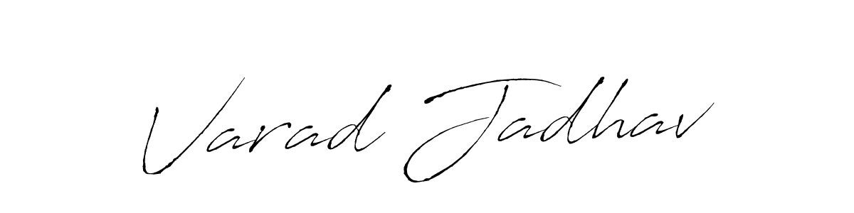 You should practise on your own different ways (Antro_Vectra) to write your name (Varad Jadhav) in signature. don't let someone else do it for you. Varad Jadhav signature style 6 images and pictures png