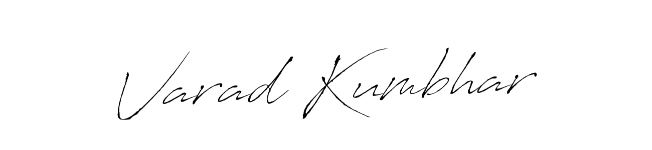 It looks lik you need a new signature style for name Varad Kumbhar. Design unique handwritten (Antro_Vectra) signature with our free signature maker in just a few clicks. Varad Kumbhar signature style 6 images and pictures png