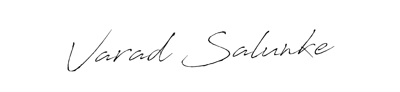 Also we have Varad Salunke name is the best signature style. Create professional handwritten signature collection using Antro_Vectra autograph style. Varad Salunke signature style 6 images and pictures png