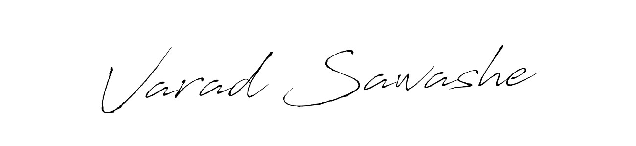 Varad Sawashe stylish signature style. Best Handwritten Sign (Antro_Vectra) for my name. Handwritten Signature Collection Ideas for my name Varad Sawashe. Varad Sawashe signature style 6 images and pictures png