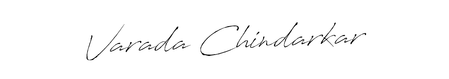 Varada Chindarkar stylish signature style. Best Handwritten Sign (Antro_Vectra) for my name. Handwritten Signature Collection Ideas for my name Varada Chindarkar. Varada Chindarkar signature style 6 images and pictures png