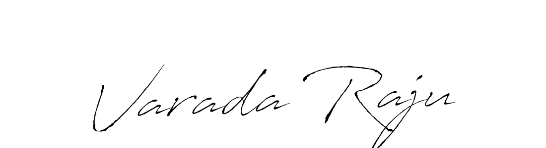 if you are searching for the best signature style for your name Varada Raju. so please give up your signature search. here we have designed multiple signature styles  using Antro_Vectra. Varada Raju signature style 6 images and pictures png