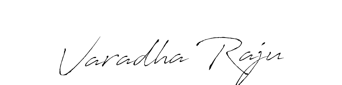 Create a beautiful signature design for name Varadha Raju. With this signature (Antro_Vectra) fonts, you can make a handwritten signature for free. Varadha Raju signature style 6 images and pictures png