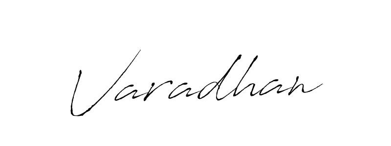 Varadhan stylish signature style. Best Handwritten Sign (Antro_Vectra) for my name. Handwritten Signature Collection Ideas for my name Varadhan. Varadhan signature style 6 images and pictures png