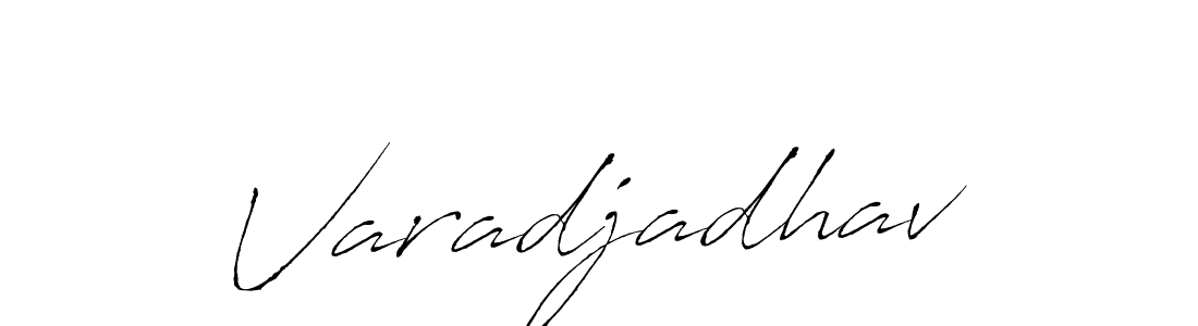 Use a signature maker to create a handwritten signature online. With this signature software, you can design (Antro_Vectra) your own signature for name Varadjadhav. Varadjadhav signature style 6 images and pictures png