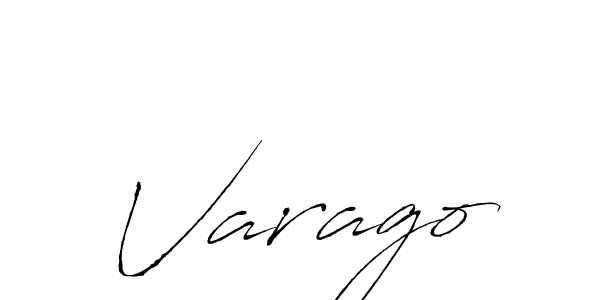 Antro_Vectra is a professional signature style that is perfect for those who want to add a touch of class to their signature. It is also a great choice for those who want to make their signature more unique. Get Varago name to fancy signature for free. Varago signature style 6 images and pictures png