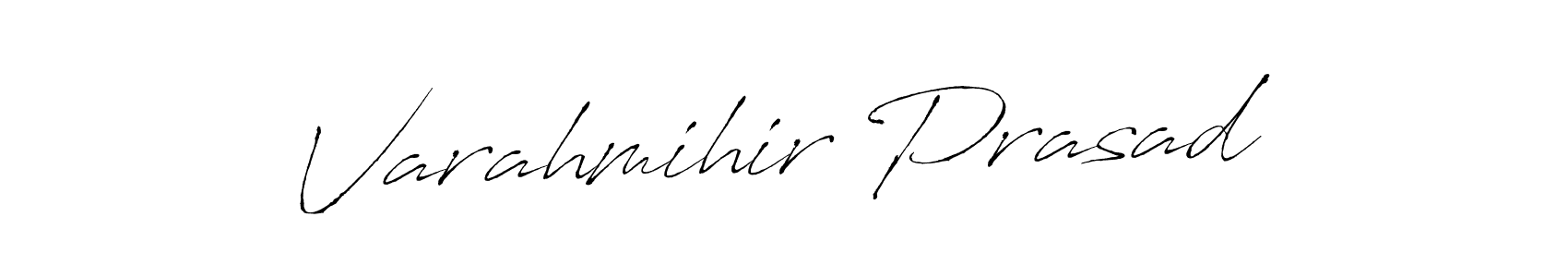 Use a signature maker to create a handwritten signature online. With this signature software, you can design (Antro_Vectra) your own signature for name Varahmihir Prasad. Varahmihir Prasad signature style 6 images and pictures png