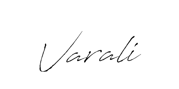 Create a beautiful signature design for name Varali. With this signature (Antro_Vectra) fonts, you can make a handwritten signature for free. Varali signature style 6 images and pictures png