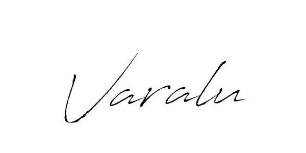 The best way (Antro_Vectra) to make a short signature is to pick only two or three words in your name. The name Varalu include a total of six letters. For converting this name. Varalu signature style 6 images and pictures png
