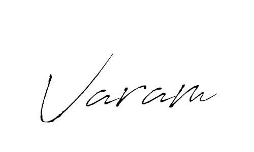 You should practise on your own different ways (Antro_Vectra) to write your name (Varam) in signature. don't let someone else do it for you. Varam signature style 6 images and pictures png
