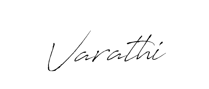 Create a beautiful signature design for name Varathi. With this signature (Antro_Vectra) fonts, you can make a handwritten signature for free. Varathi signature style 6 images and pictures png