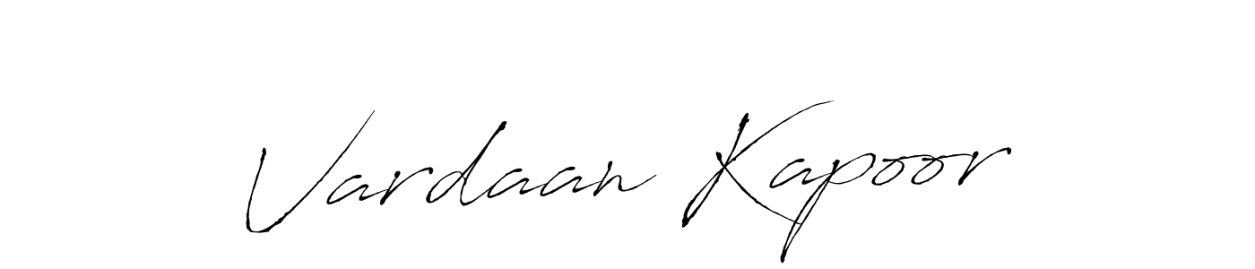 Vardaan Kapoor stylish signature style. Best Handwritten Sign (Antro_Vectra) for my name. Handwritten Signature Collection Ideas for my name Vardaan Kapoor. Vardaan Kapoor signature style 6 images and pictures png