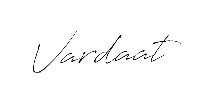 Make a beautiful signature design for name Vardaat. With this signature (Antro_Vectra) style, you can create a handwritten signature for free. Vardaat signature style 6 images and pictures png