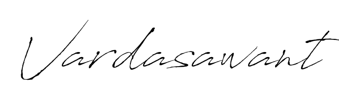 The best way (Antro_Vectra) to make a short signature is to pick only two or three words in your name. For converting this name Vardasawant. Vardasawant signature style 6 images and pictures png