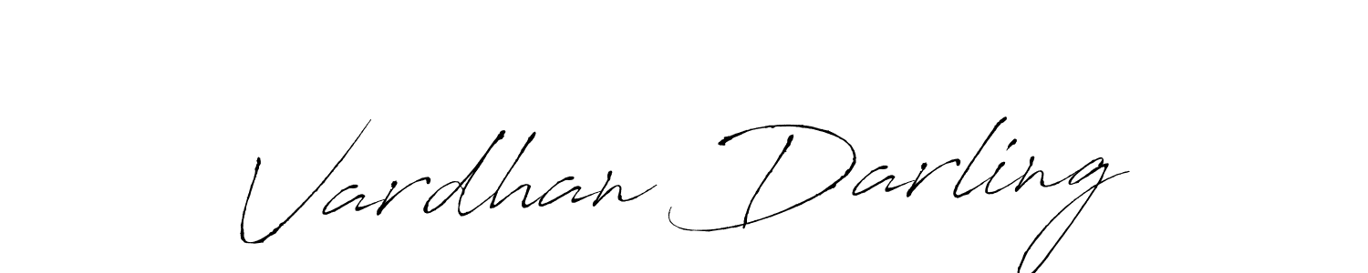 Also we have Vardhan Darling name is the best signature style. Create professional handwritten signature collection using Antro_Vectra autograph style. Vardhan Darling signature style 6 images and pictures png