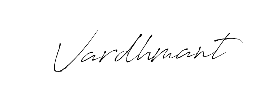 How to make Vardhmant name signature. Use Antro_Vectra style for creating short signs online. This is the latest handwritten sign. Vardhmant signature style 6 images and pictures png