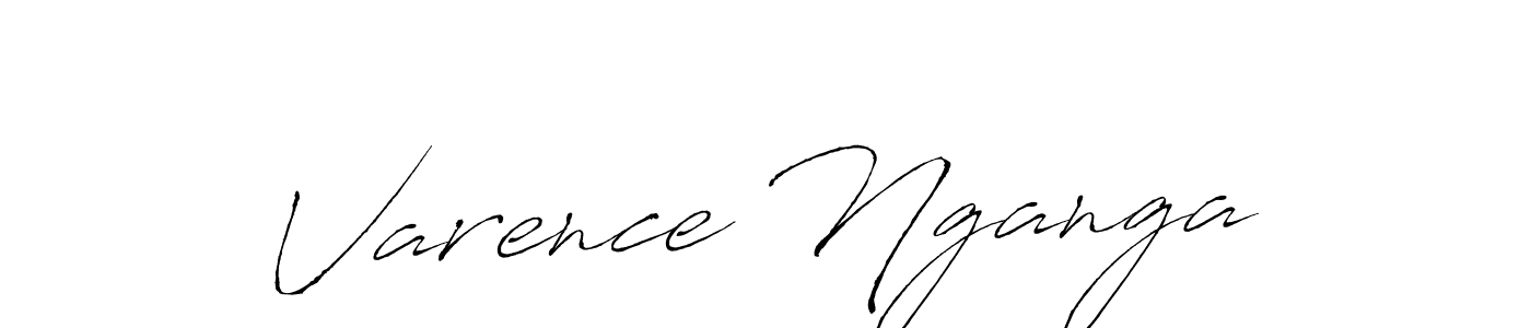 How to make Varence Nganga name signature. Use Antro_Vectra style for creating short signs online. This is the latest handwritten sign. Varence Nganga signature style 6 images and pictures png