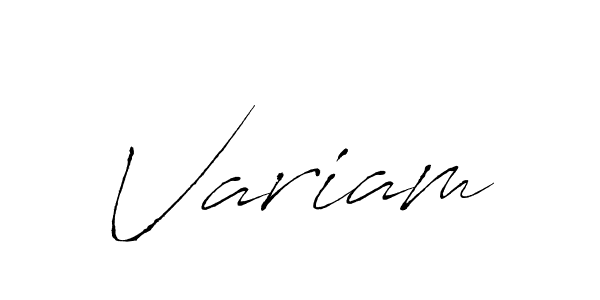 How to make Variam signature? Antro_Vectra is a professional autograph style. Create handwritten signature for Variam name. Variam signature style 6 images and pictures png