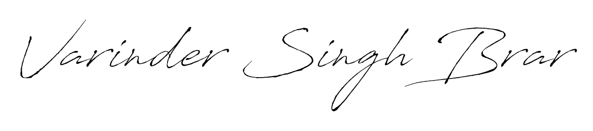 Try this chic Varinder Singh Brar handwritten sign style. Using Antro_Vectra font elements, it gives your name a sleek, memorable identity. Varinder Singh Brar signature style 6 images and pictures png