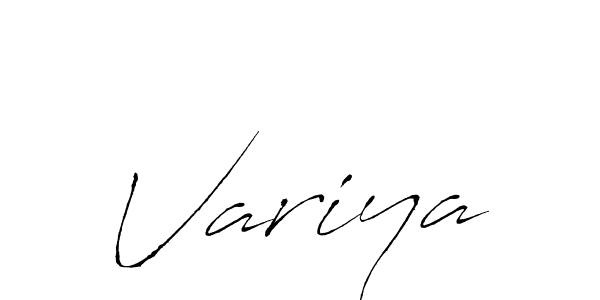 How to make Variya signature? Antro_Vectra is a professional autograph style. Create handwritten signature for Variya name. Variya signature style 6 images and pictures png