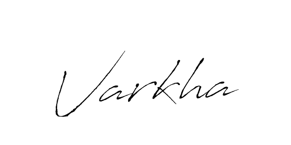 Once you've used our free online signature maker to create your best signature Antro_Vectra style, it's time to enjoy all of the benefits that Varkha name signing documents. Varkha signature style 6 images and pictures png
