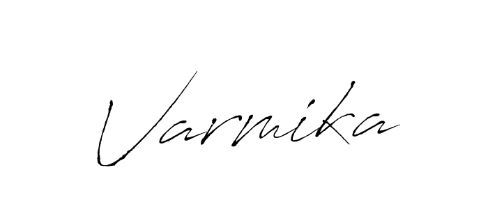Antro_Vectra is a professional signature style that is perfect for those who want to add a touch of class to their signature. It is also a great choice for those who want to make their signature more unique. Get Varmika name to fancy signature for free. Varmika signature style 6 images and pictures png