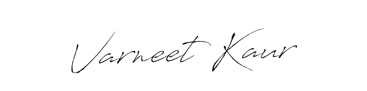 Varneet Kaur stylish signature style. Best Handwritten Sign (Antro_Vectra) for my name. Handwritten Signature Collection Ideas for my name Varneet Kaur. Varneet Kaur signature style 6 images and pictures png
