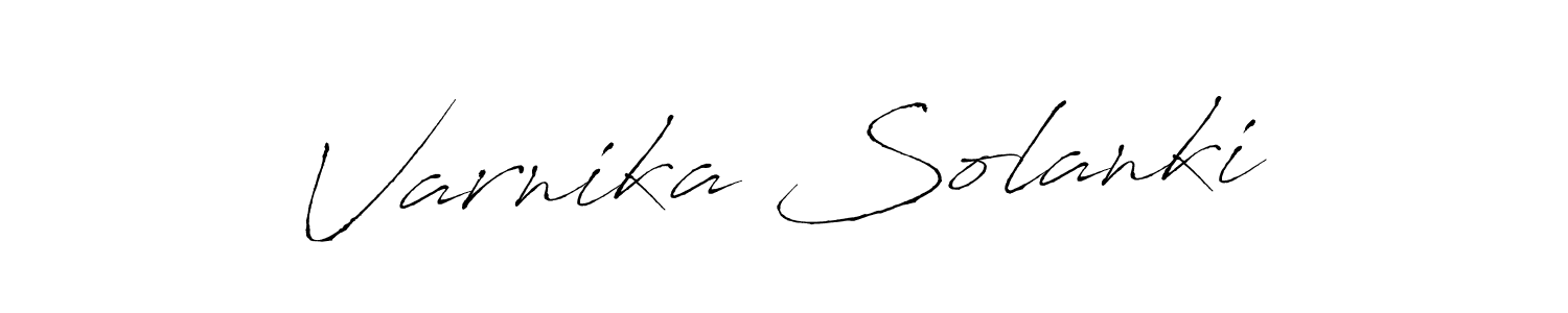 You can use this online signature creator to create a handwritten signature for the name Varnika Solanki. This is the best online autograph maker. Varnika Solanki signature style 6 images and pictures png