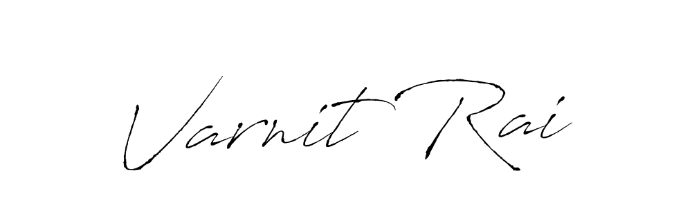 Also You can easily find your signature by using the search form. We will create Varnit Rai name handwritten signature images for you free of cost using Antro_Vectra sign style. Varnit Rai signature style 6 images and pictures png