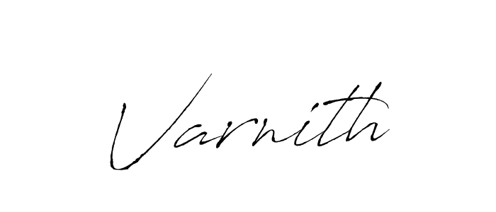 How to make Varnith signature? Antro_Vectra is a professional autograph style. Create handwritten signature for Varnith name. Varnith signature style 6 images and pictures png