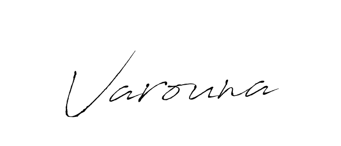 Create a beautiful signature design for name Varouna. With this signature (Antro_Vectra) fonts, you can make a handwritten signature for free. Varouna signature style 6 images and pictures png