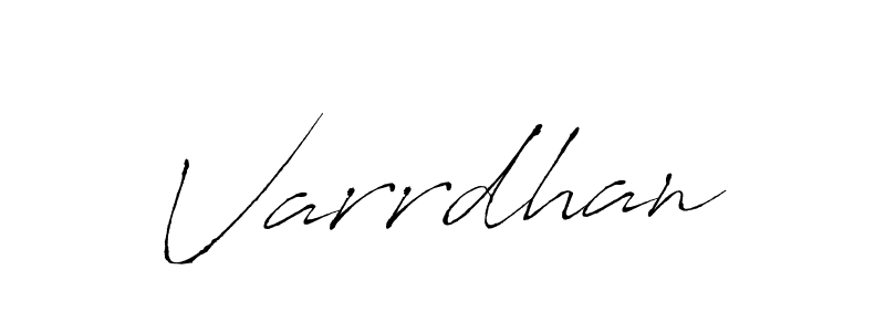 You should practise on your own different ways (Antro_Vectra) to write your name (Varrdhan) in signature. don't let someone else do it for you. Varrdhan signature style 6 images and pictures png