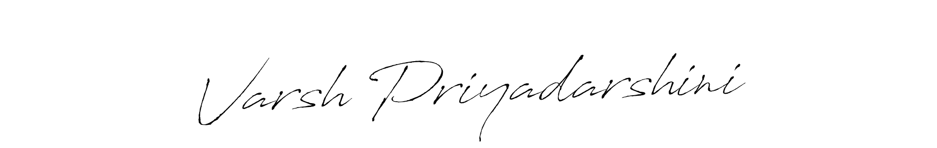 Also we have Varsh Priyadarshini name is the best signature style. Create professional handwritten signature collection using Antro_Vectra autograph style. Varsh Priyadarshini signature style 6 images and pictures png