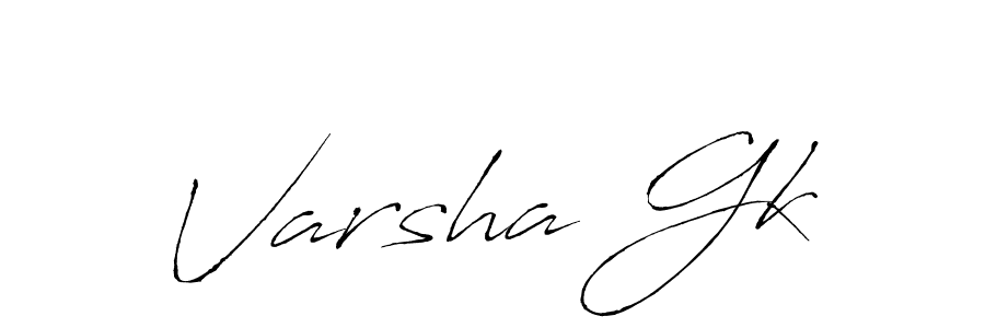 You should practise on your own different ways (Antro_Vectra) to write your name (Varsha Gk) in signature. don't let someone else do it for you. Varsha Gk signature style 6 images and pictures png