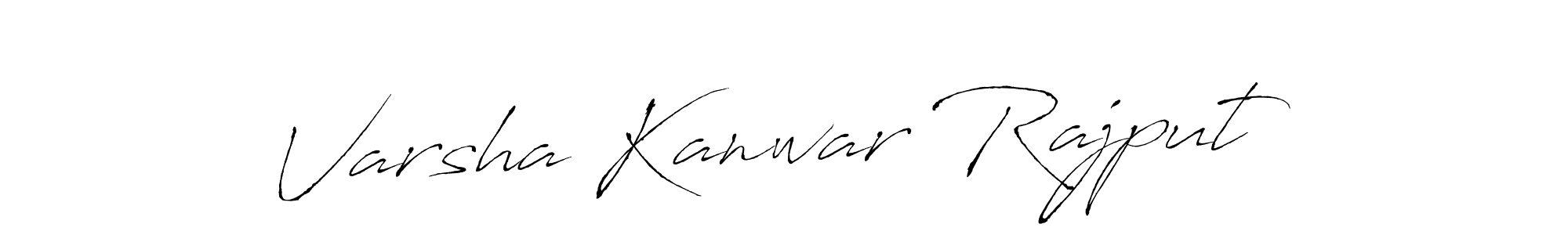 Also we have Varsha Kanwar Rajput name is the best signature style. Create professional handwritten signature collection using Antro_Vectra autograph style. Varsha Kanwar Rajput signature style 6 images and pictures png